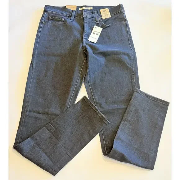 LEVI'S Women's Black 311 Shaping Skinny Jeans Size 8 short 29Wx30L NWT - Picture 3 of 9